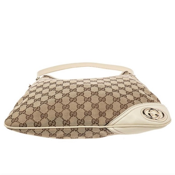 Gucci Britt Canvas Hobo bag - Picture 8 of 8